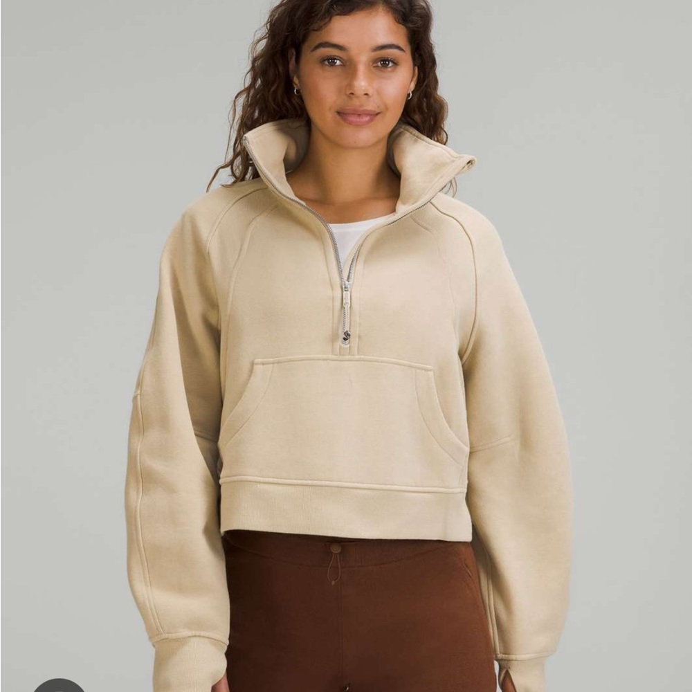 Lululemon Scuba Oversized 1/2-zip Funnel Neck NWT